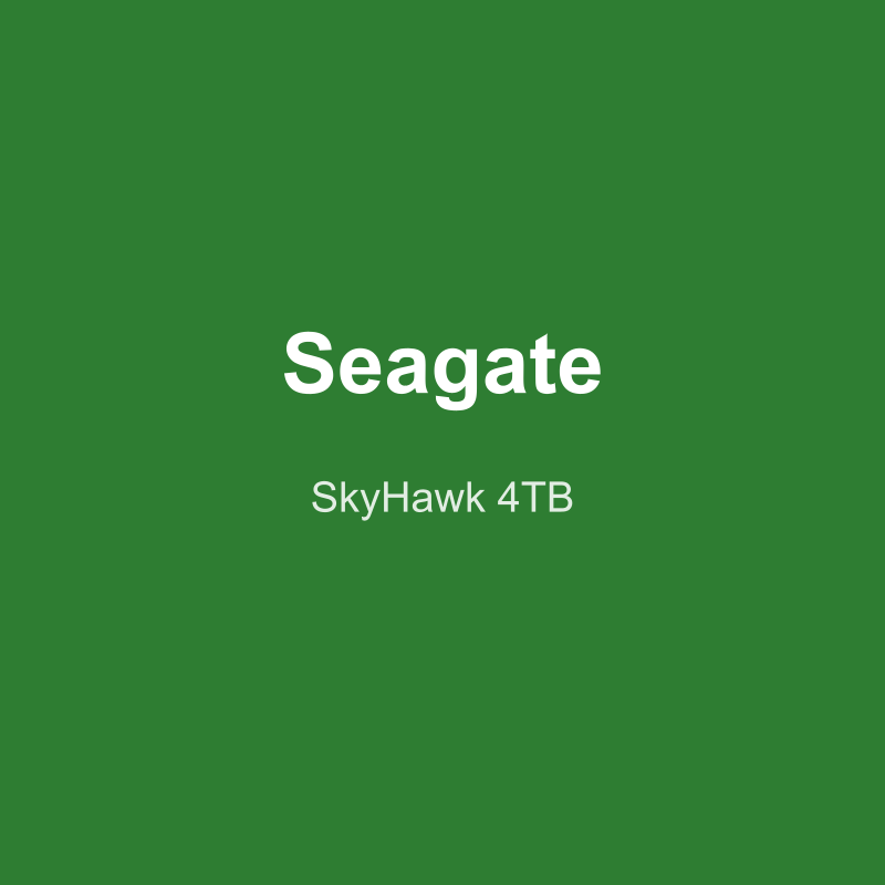 Seagate SkyHawk 4TB